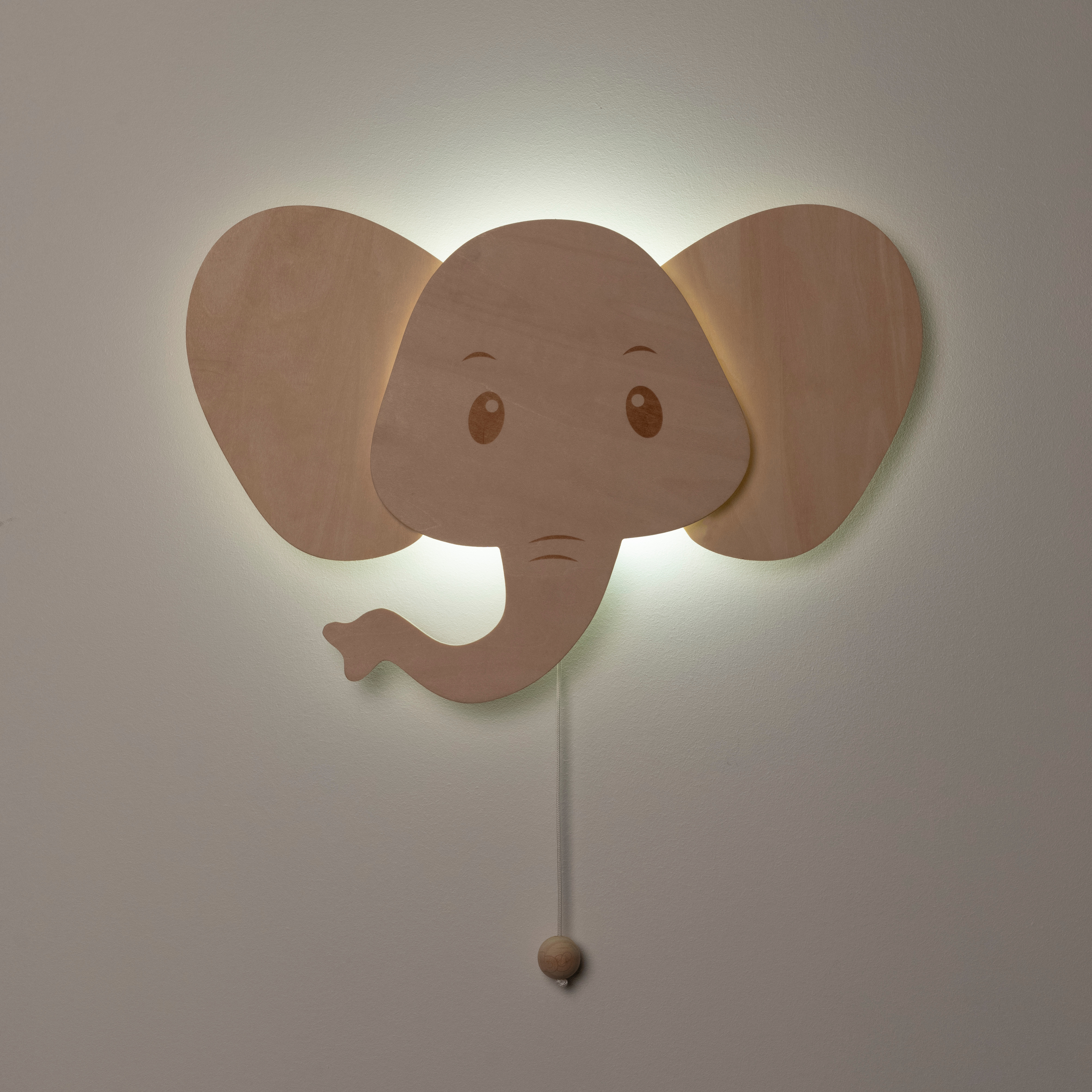 Wandlamp olifant Wonder