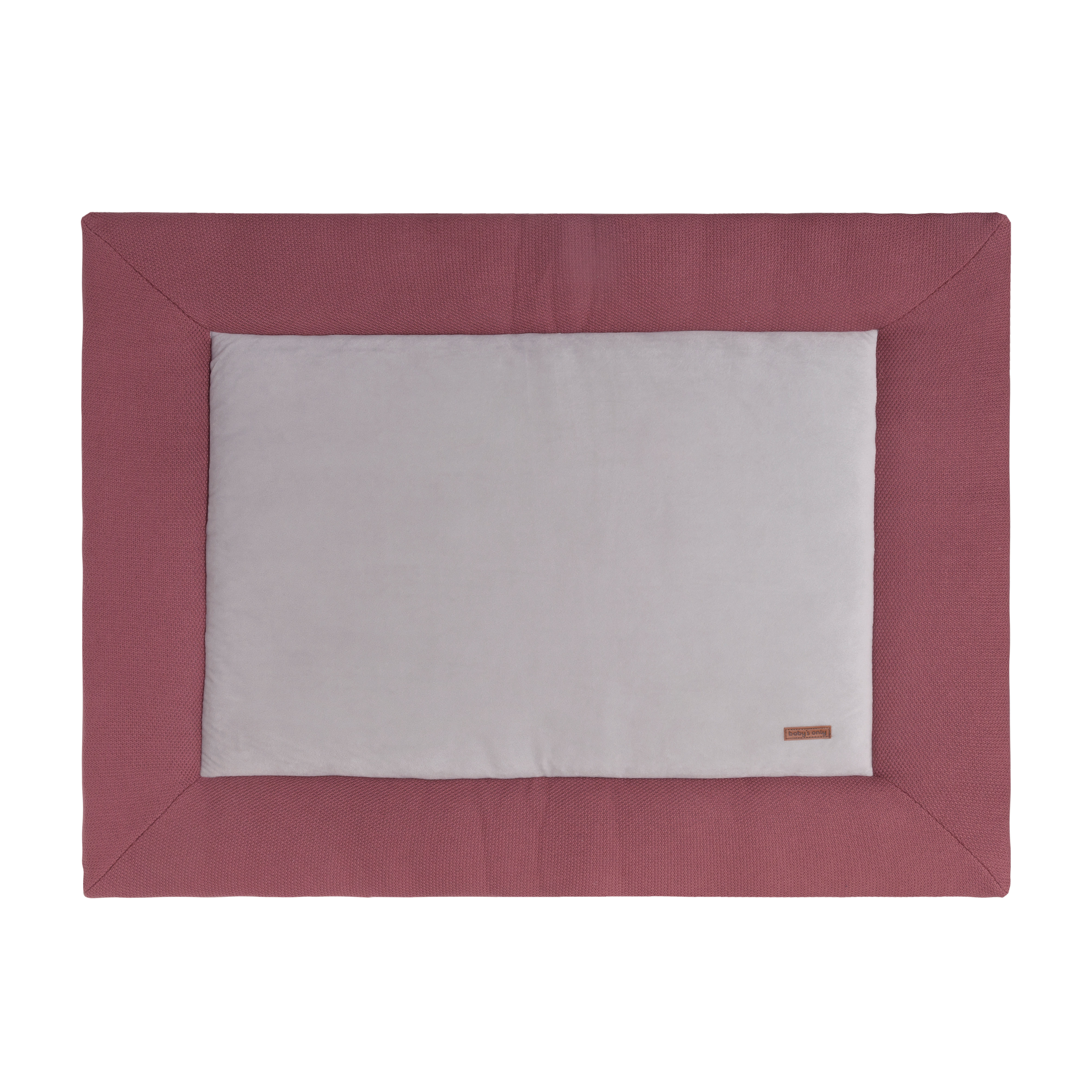 Boxkleed Classic stone red - 80x100