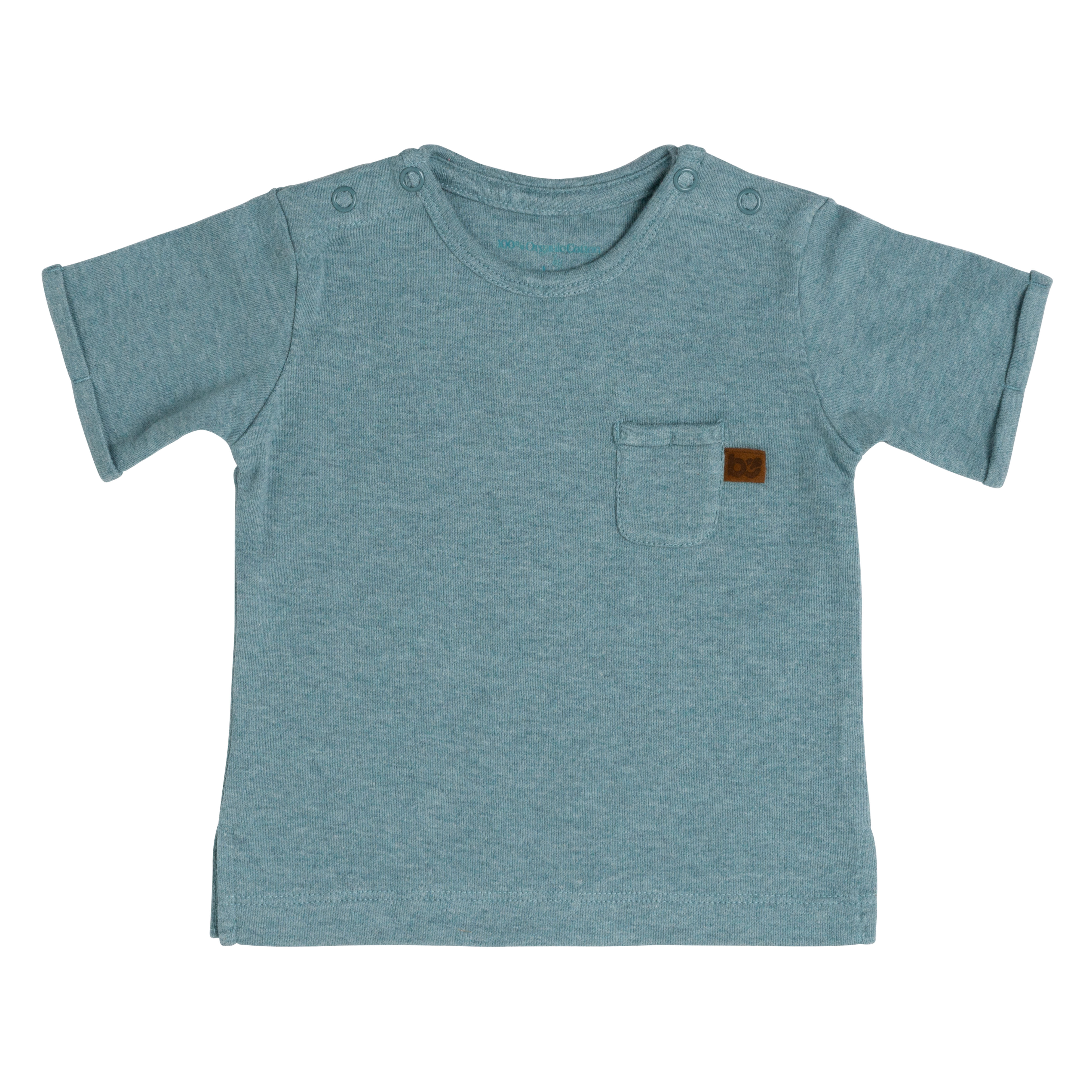 T-shirt Melange stonegreen - 68